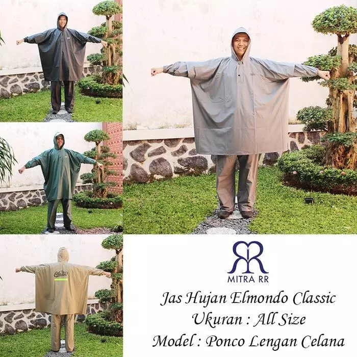 เสื้อกันฝน JAs ชุดเสื้อกางเกง PVC รุ่น Ellondo Series 718 thumbnail 5