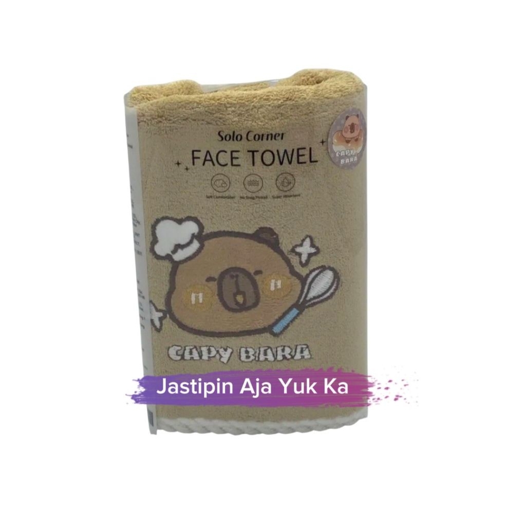 [READY] OHSOME Face Towel - ผ้าขนหนูเช็ดหน้า Capybara