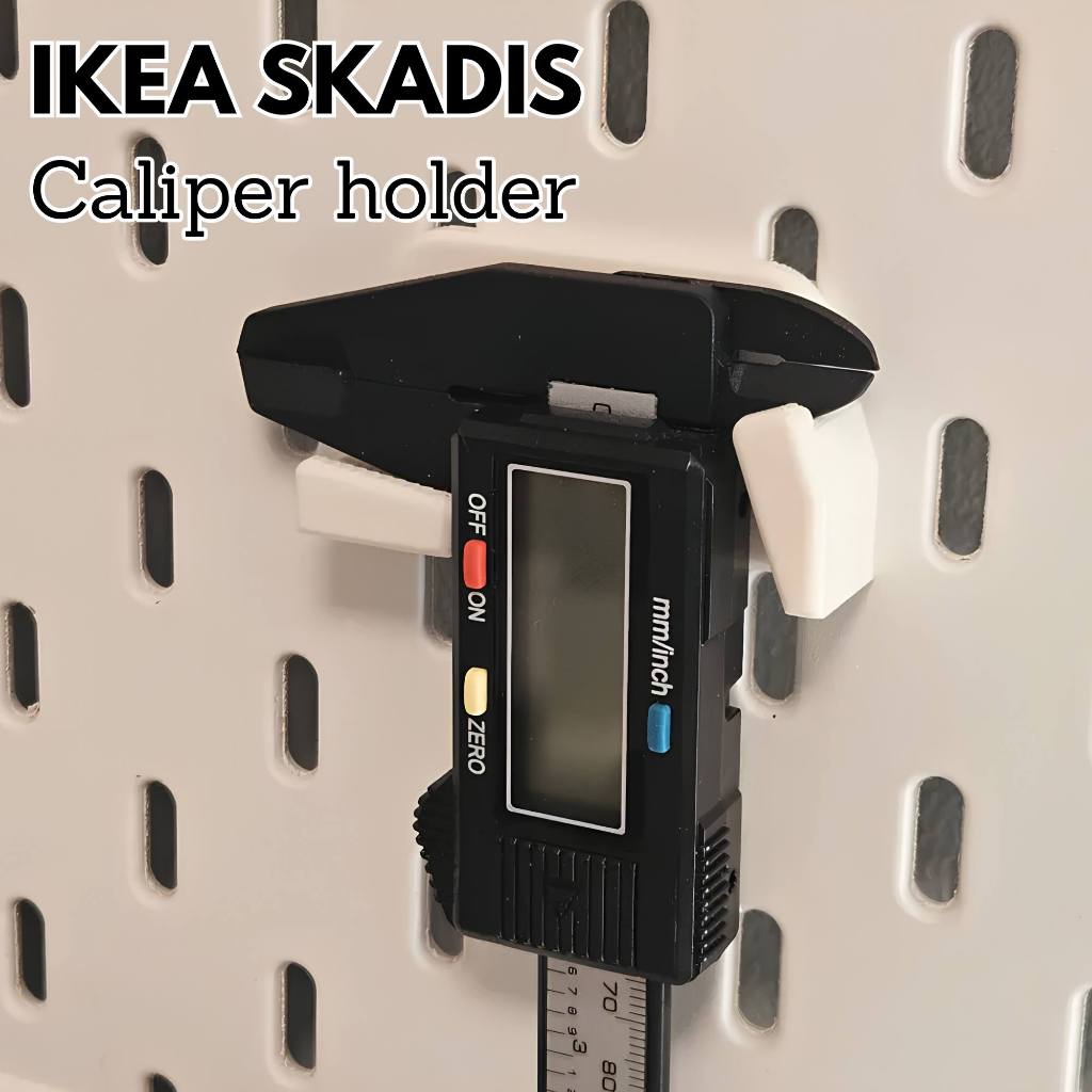 IKEA Skadis ที่ใส่เวอร์เนียคาลิปเปอร์ | Skadis Caliper Holder Organizer Pegboard