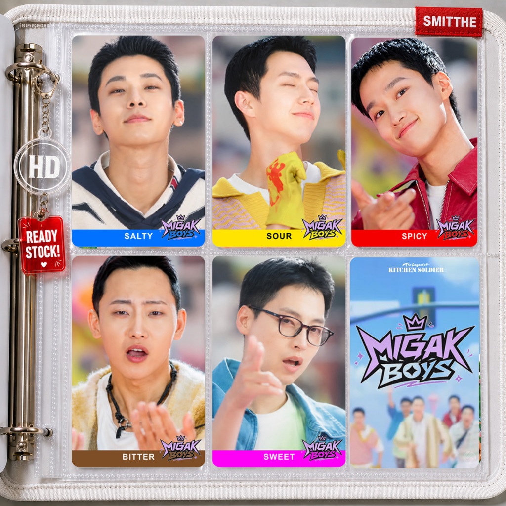 Photocard Migak Boys The Legend of Kitchen Soldier Park Ji Hoon Flavour Photo Card Drakor Kdrama ล่า