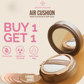 Beauty Colour Air Cushion Multifunctional & Soft Clean | Cushion Wajah Glowing Ringan & Tahan Lama