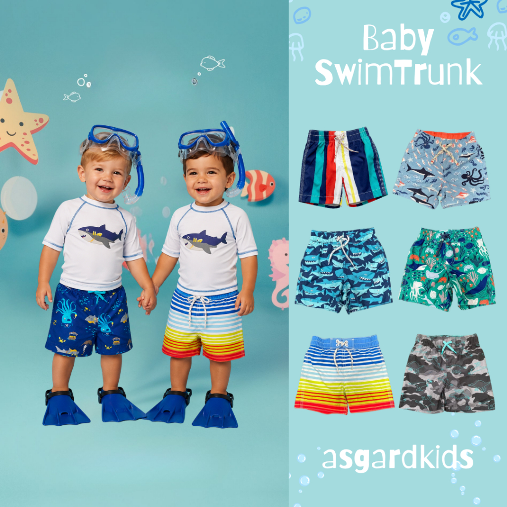 ใหม่!!! BOYS SHORTS BOYS SWITRUNK BOYS SWITRUNK 6 MONTHS - 24 MONTHS PART 1