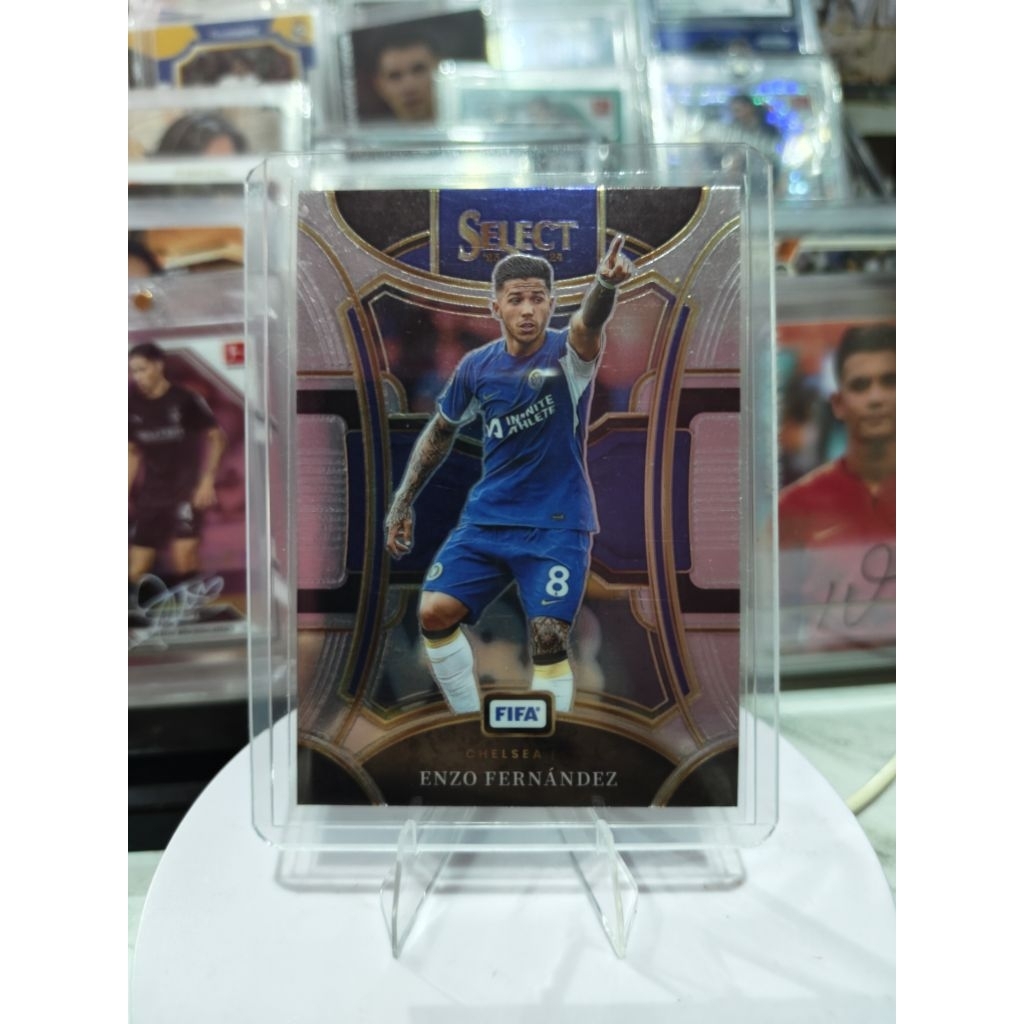 Original Panini Select Chelsea Enzo Fernandez การ์ดฟุตบอล Photocard
