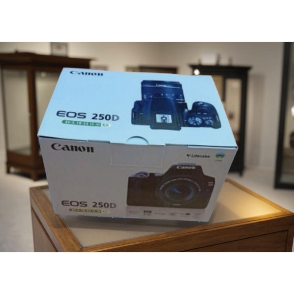 กล้อง Canon 250D / กล่องสําหรับกล้อง 250D มือสอง