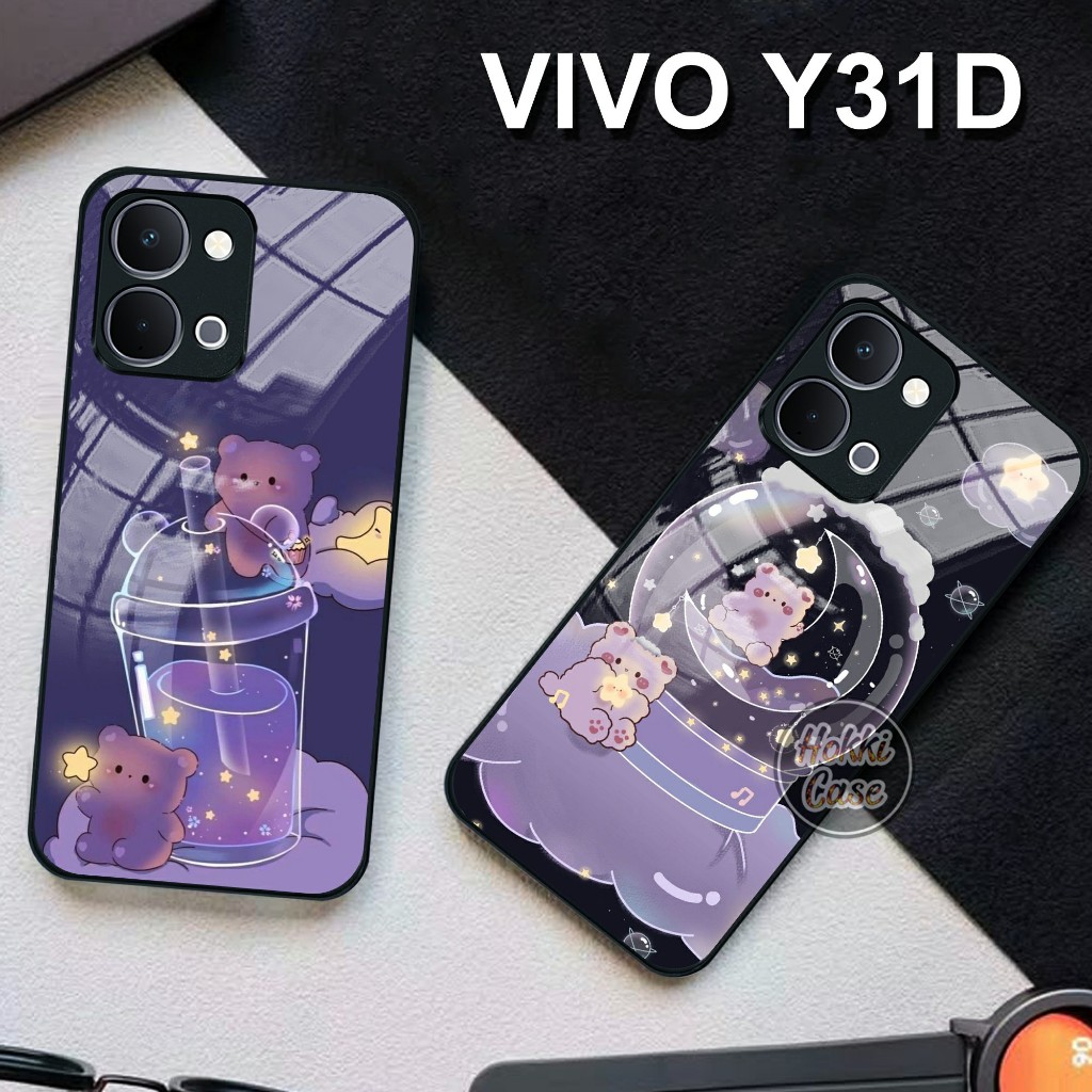 เคส HP Vivo Y31D - เคส Vivo Y31D Glossy Glass Softcase - เคส Vivo Y31D ล่าสุด 2026 - เคสโทรศัพท์ Viv