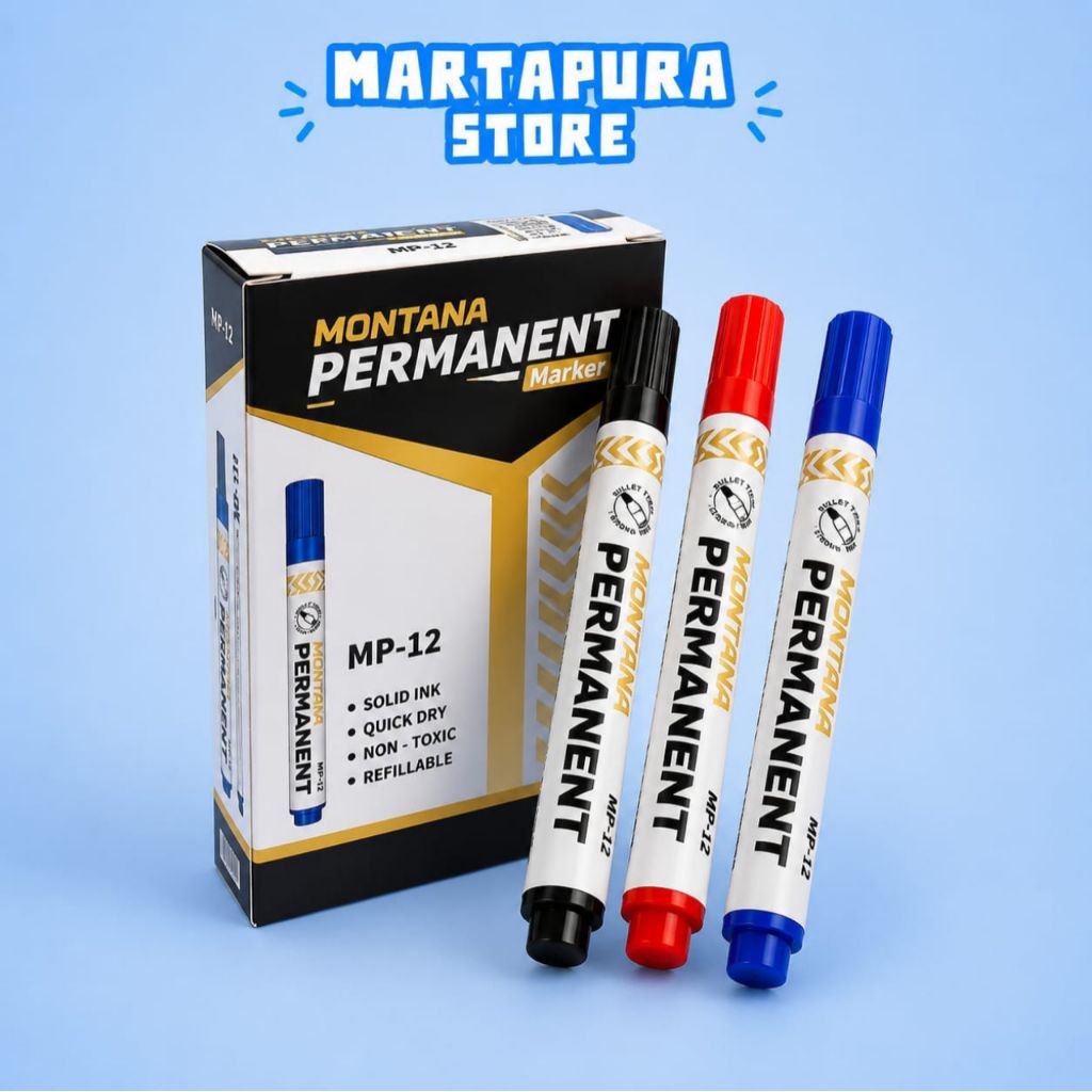1 ชิ้น PERMANENT MARKER THAT CANOT BE ERASED AGAIN