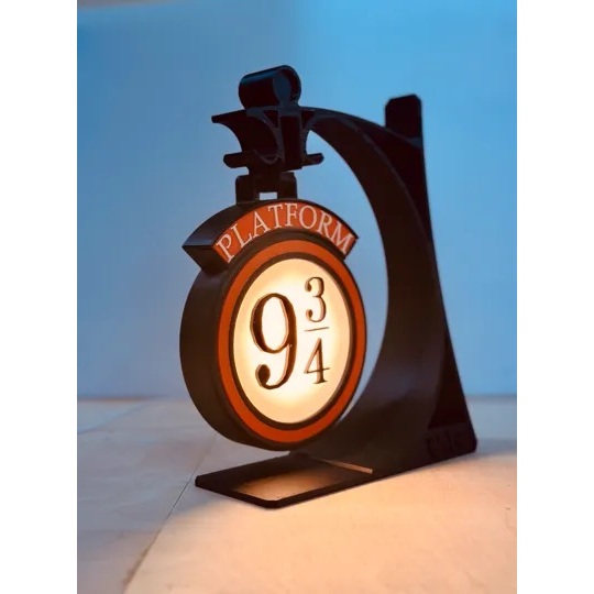 Harry Potter Platform 93⁄4 Table Lamp Table Decorative / Harry Potter Table Lamp Platform 93⁄4 24cm 