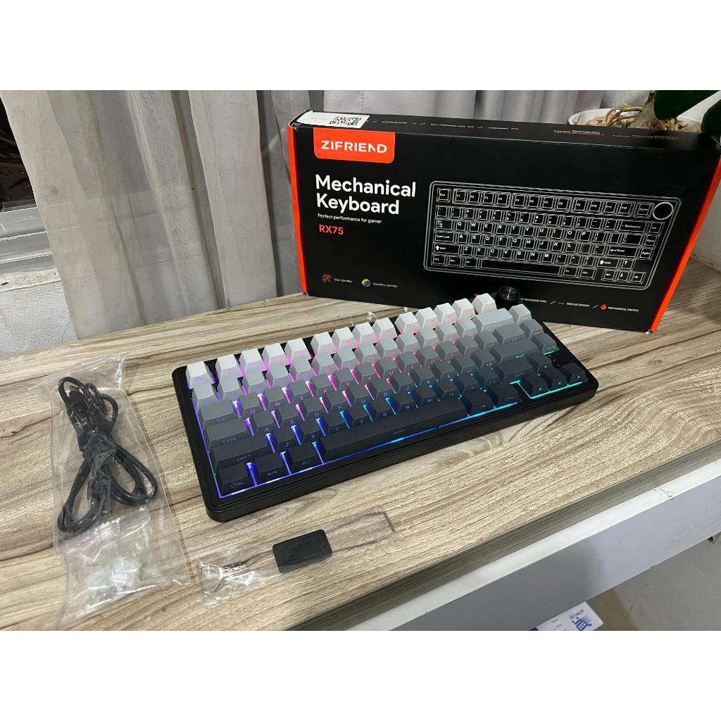 คีย์บอร์ดเชิงกล Zifriend RX75pro