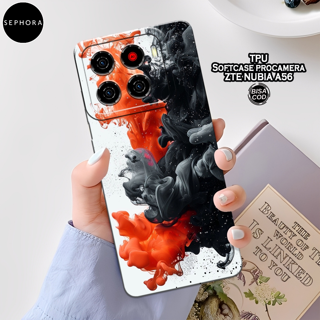 เคส ZTE Nubia A56 ล่าสุดของ HP - เคสแฟชั่นนามธรรม - ZTE Nubia A56 Softcase - เคส ZTE Nubia A56 ล่าสุ