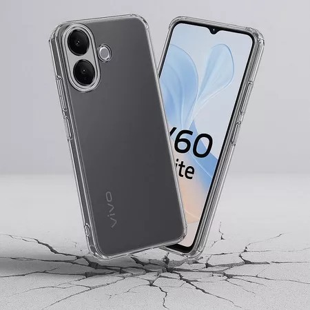 เคสเกราะใส Vivo V60 Vivo V60 LiteSoftcase ถุงลมนิรภัย เกราะใส Vivo V60 Lite- Vivo V60 Lite