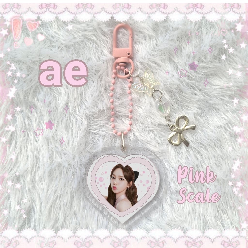 พวงกุญแจ Pinky KPOP AESPA by: Cutiebyraa
