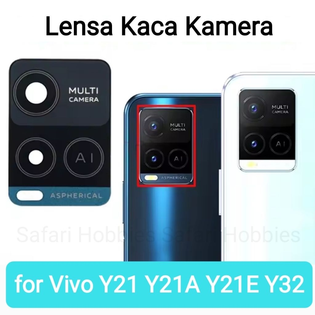 เลนส์กล้อง Vivo Y21 (2021) / Y21A / Y21E / Y32