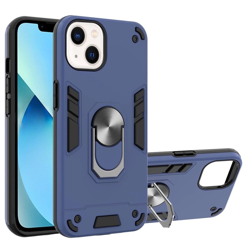 Vivo V70 / V70 FE / Y400 / Y05 / Y11D / Y04 HARD CASE ROBOT + RING MAGNETIC HOLDER