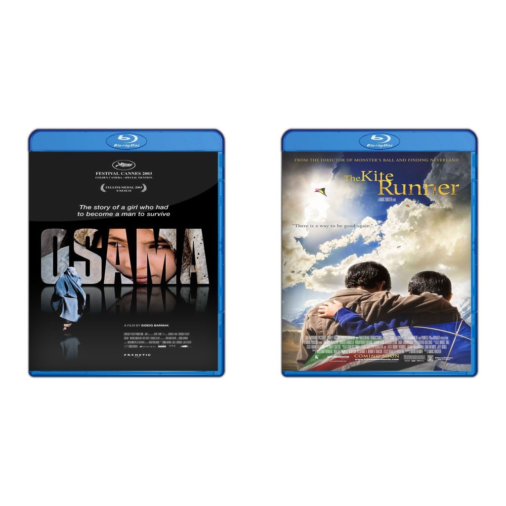 DVD Osama (2003) + DVD The Kite Runner (2007)