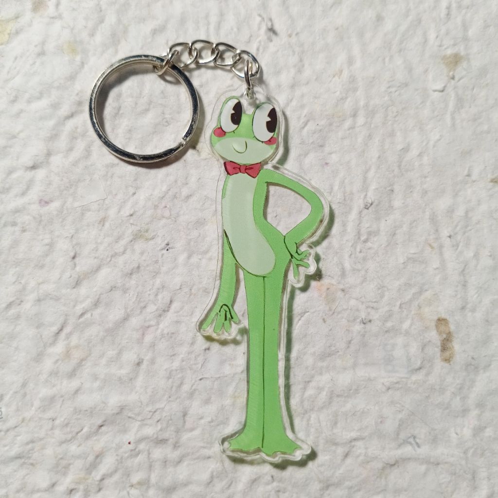 GANTUNGAN Ribbit The Amazing Digital Circus พวงกุญแจ Digital Circus Ribbit แขวน