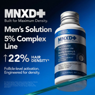 MNXD+ Men’s Solution 5% Complex Line – Tumbuhkan Rambut & Kurangi Rontok (IMPROVED MINOX FORMULA)
