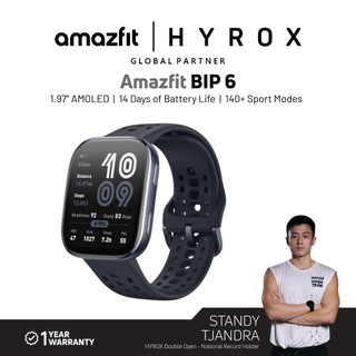Amazfit Bip 6 | Offline Maps | 140+ Sports Modes | Hyrox Mode