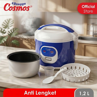 Cosmos Rice Cooker Non Stick CRJ-1803 - 1.2 L
