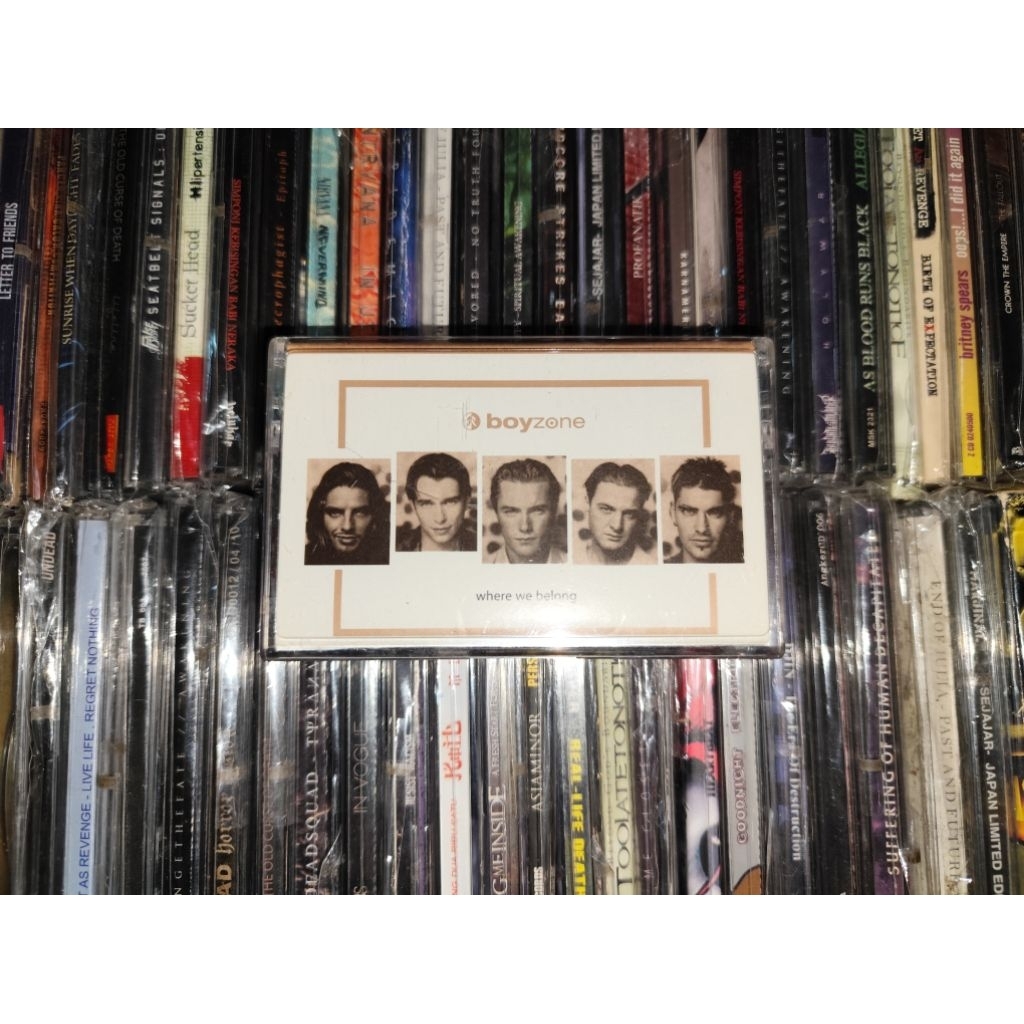 Boyzone Cassette - Where We Belong