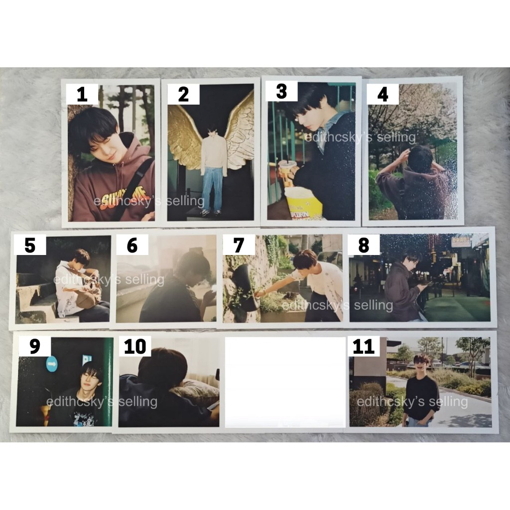 โปสการ์ด NCT 127 Doyoung Album Soar Imprinted Memory Official