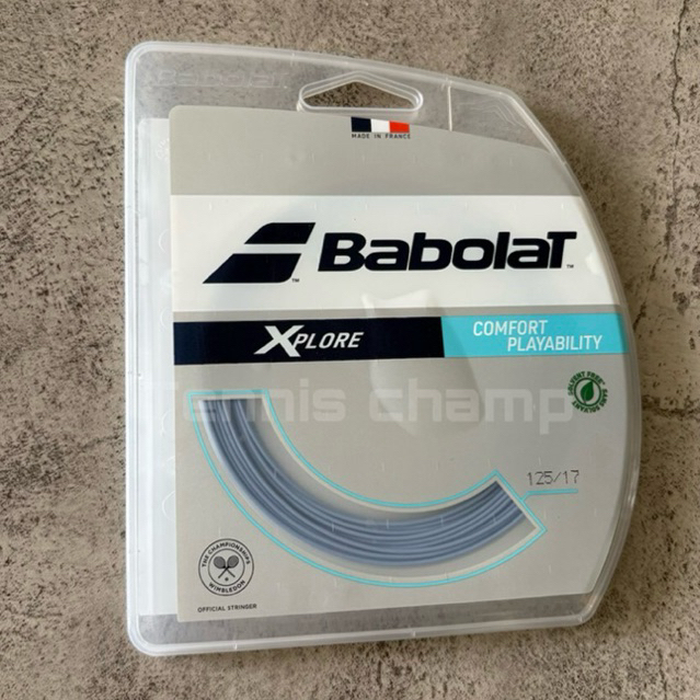 Babolat Xplore Blue 125 17 สายแร็กเก็ต/สายไม้เทนนิส Babolat Xplore Blue Original