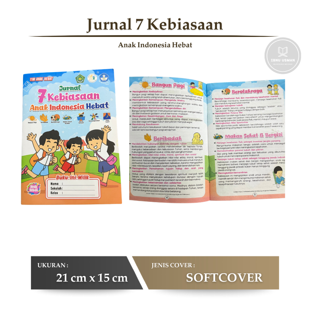 หนังสือ 7 Great Childrens Habits Childrens Habit Journal