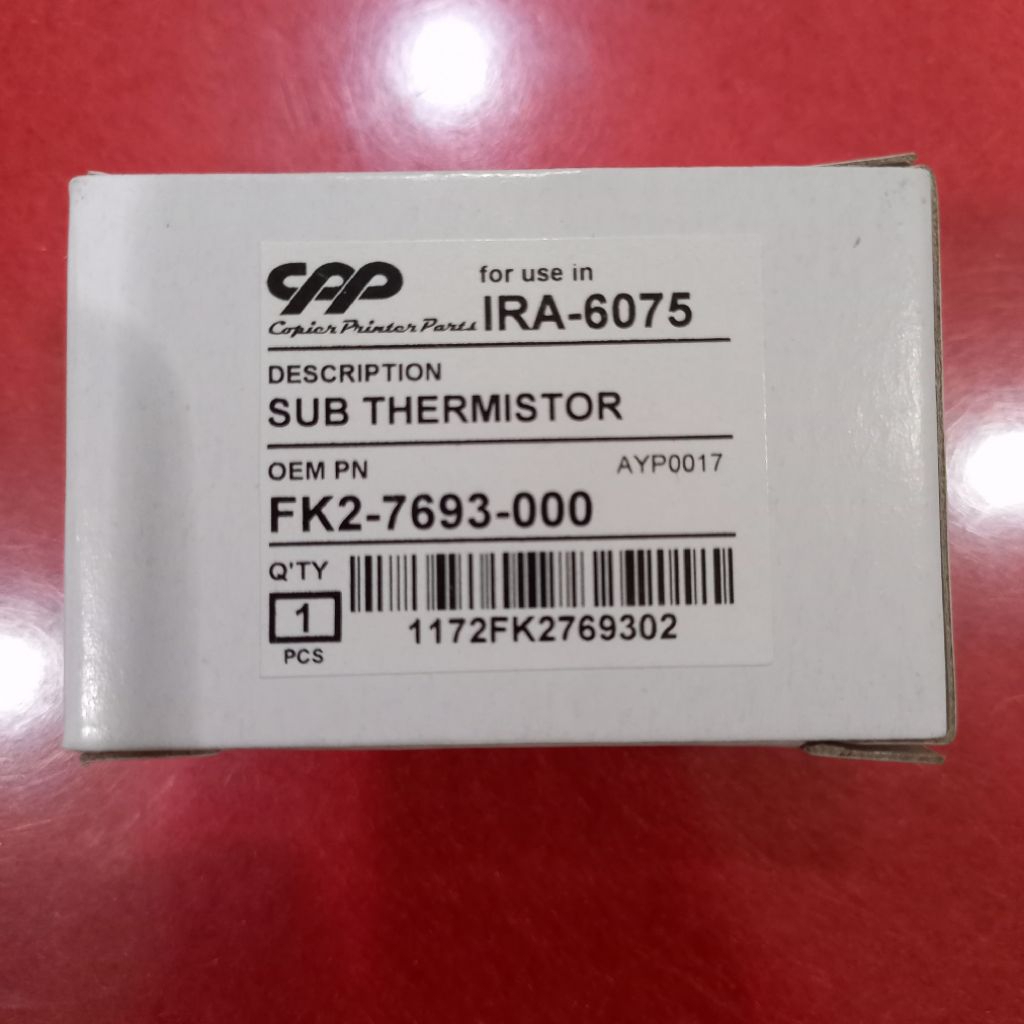เทอร์มิสเตอร์ย่อย iR Advance CPP FK2-7693-000