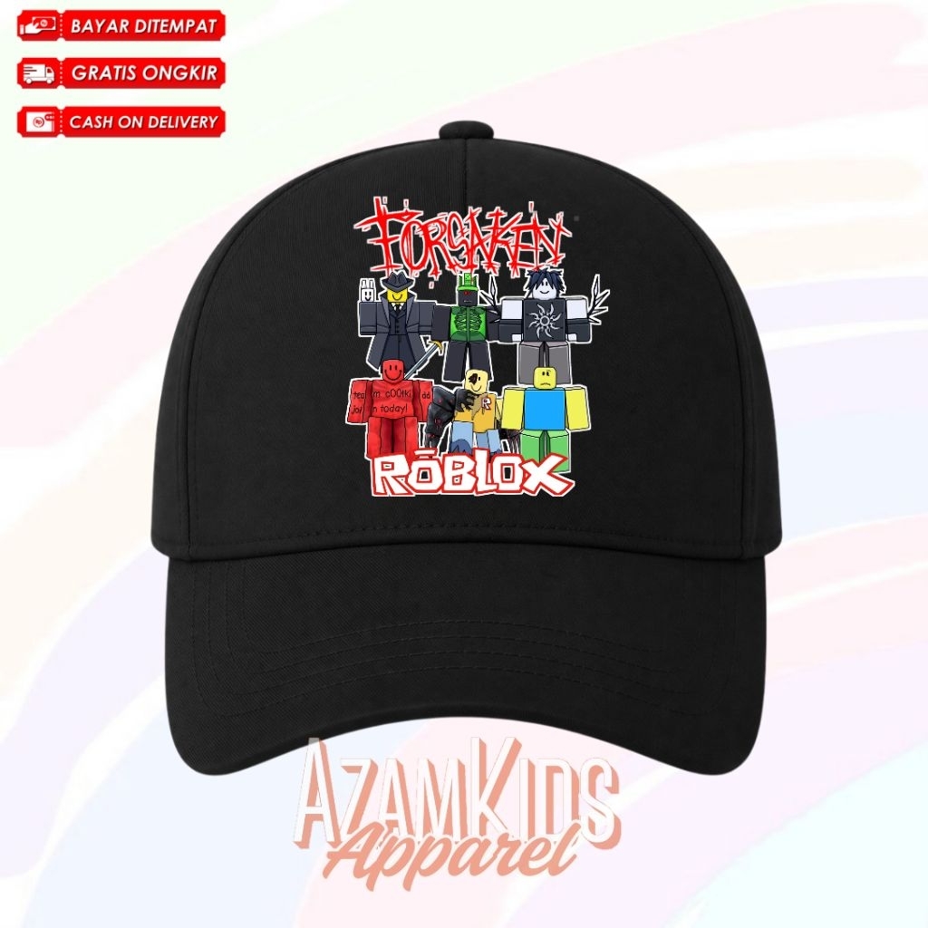 Roblox Forsaken Coolkid John Doe Etc Kids Hat ชื่อฟรี / Roblox Forsaken Game Kids Baseball Cap All C