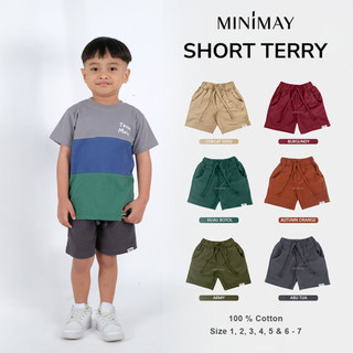 MINIMAY Celana Pendek Anak Tali Baby Terry Short Pants Maysara
