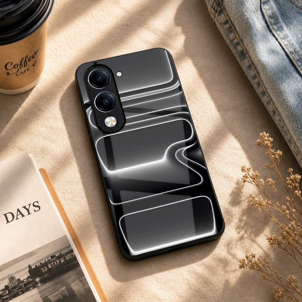 [SKA 39] Softcase Glass Glossy TYPE VIVO Y04/Y04S ใหม่ล่าสุด | Y04 เคสโทรศัพท์มือถือ | Y04 ตัวป้องกั