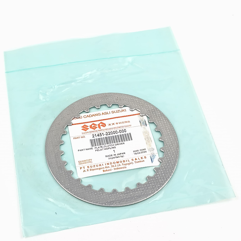SATRIA 2-STOKE 2-T HIU DUMBA ORIGINAL SGP TOTOL CLUTCH PLATE IRON