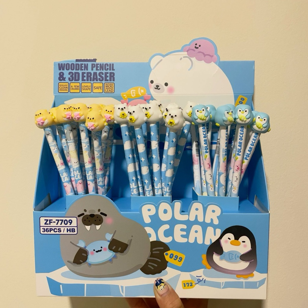 WOODEN PENCIL + 3D SOFUN POLAR OCEAN COMBINATION OF DOG UNIQUE WOODEN PENCIL HP WOODEN PENCIL MODERN