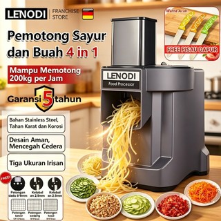 Ready Stock 4in1 Mesin Potong Sayur Elektrik Multifungsi Kentang Dadu Mustofa Wortel Iris Bawang Serbaguna Mesin Potong Sayuran Multifungsi Listrik Alat Pemotong Sayuran Dan Buah Multifungsi Bisa Potong Dadu Sutera Slice Dan Stik Lands Potong Empat Bentu