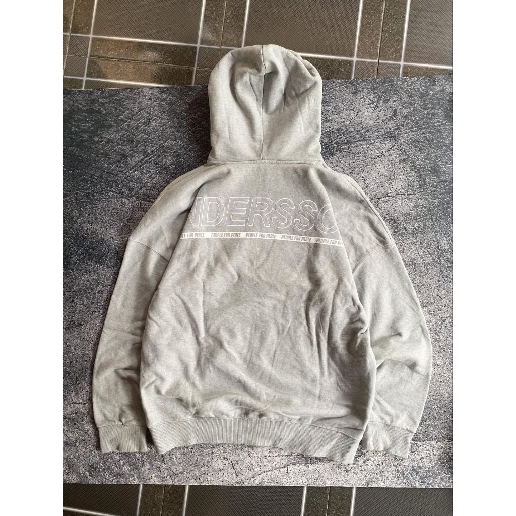 Anderson Bell เสื้อฮู้ดแท้ ปักลายโลโก้