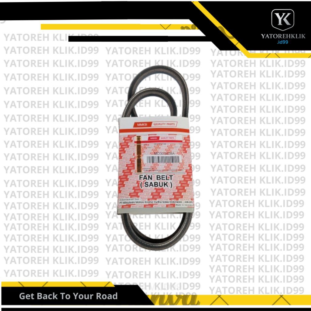 สายพานพัดลม L300 Diesel 2007-On & Kuda Diesel Original Mitsubishi MMKSI / สายพานพัดลม L300 Solar 200