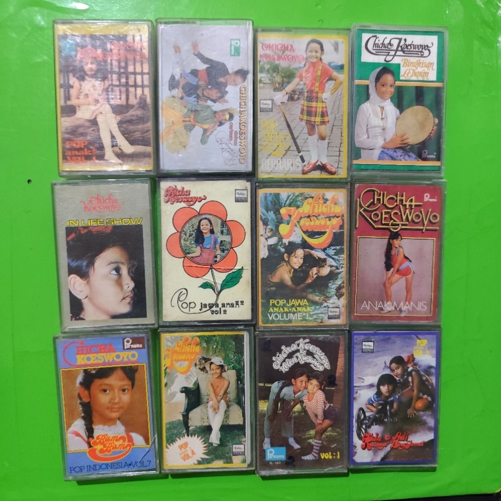 CHICHA KOESWOYO อัลบั้มเทปเพลงสําหรับเด็ก