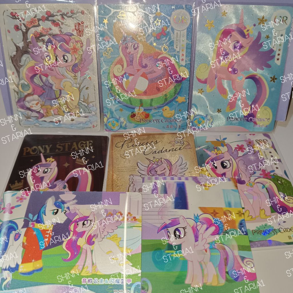จองโดย Naria Cards Official Kayou Mlp CCG Set Mix Princess Cadance