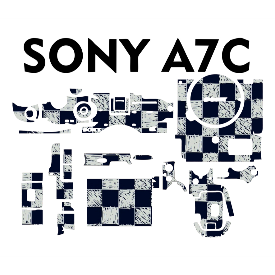 สติ๊กเกอร์ Garskin สําหรับ Sony A7C – ตัวป้องกันตัวกล้องกันรอยขีดข่วนระดับพรีเมียม