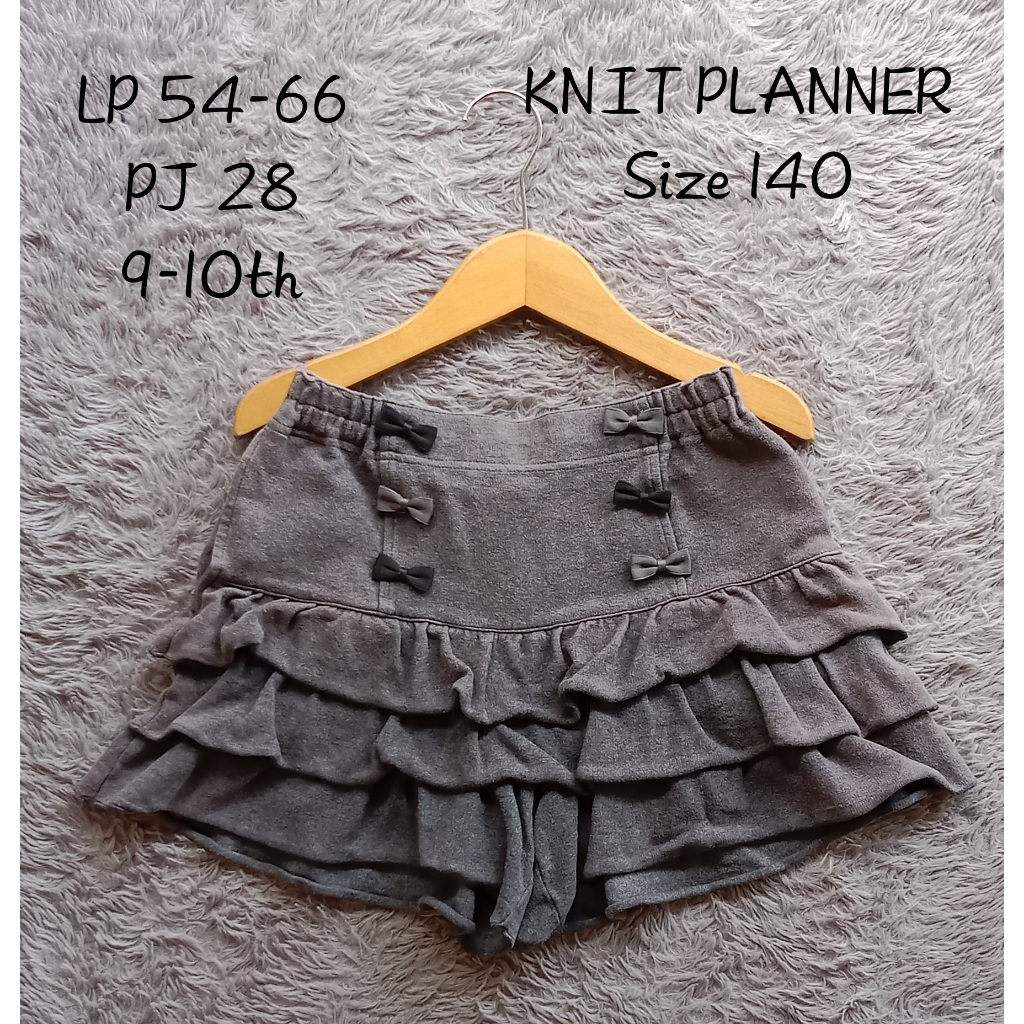 กางเกงขาสั้นนัวเนีย 9-10th -KNIT-PLANNER