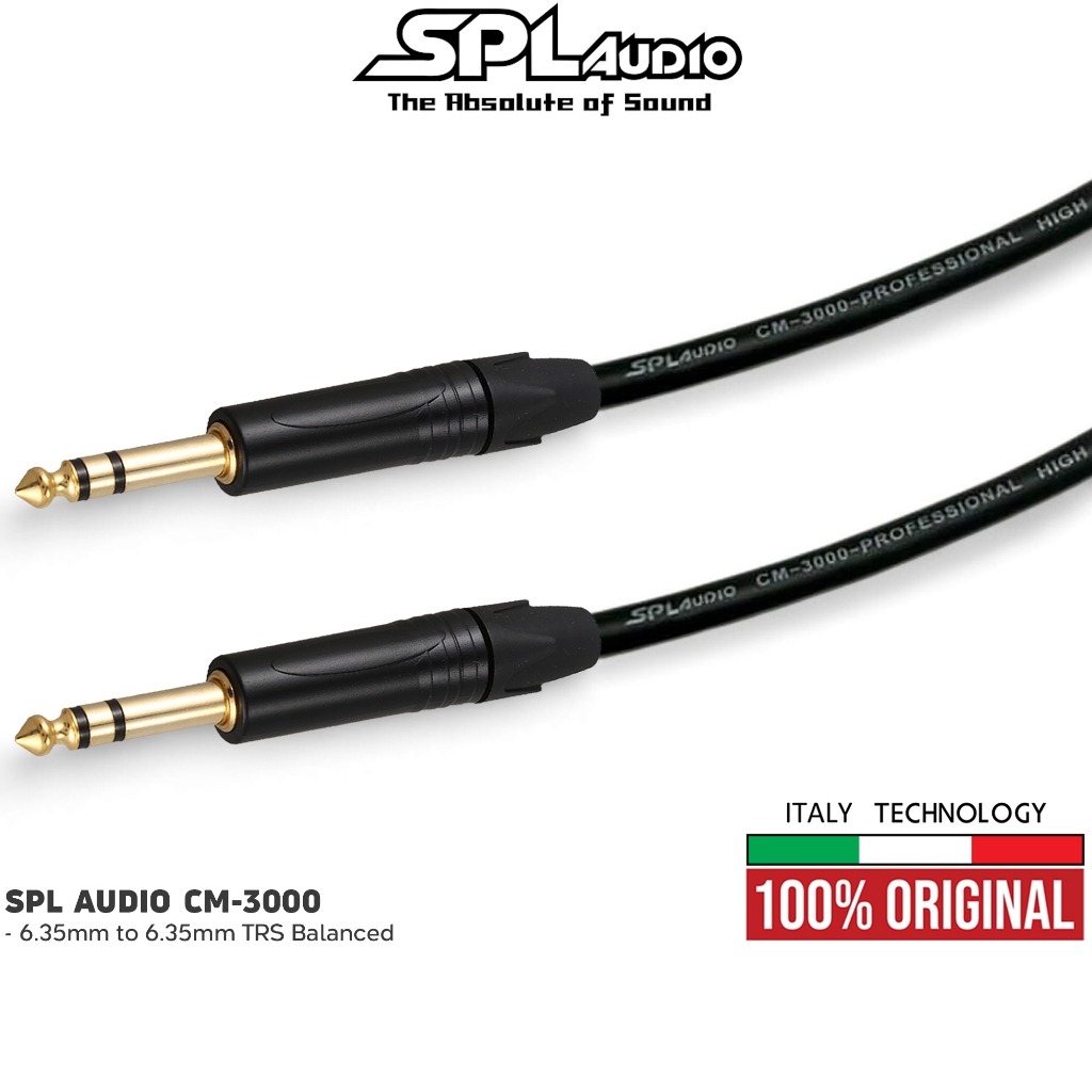 เอสพีแอล เสียง | SPLaudio Cable Jack 6.5mm to 6.5mm TRS Balanced - (SPL, GP, AKAI TRS - AKAI TRS)