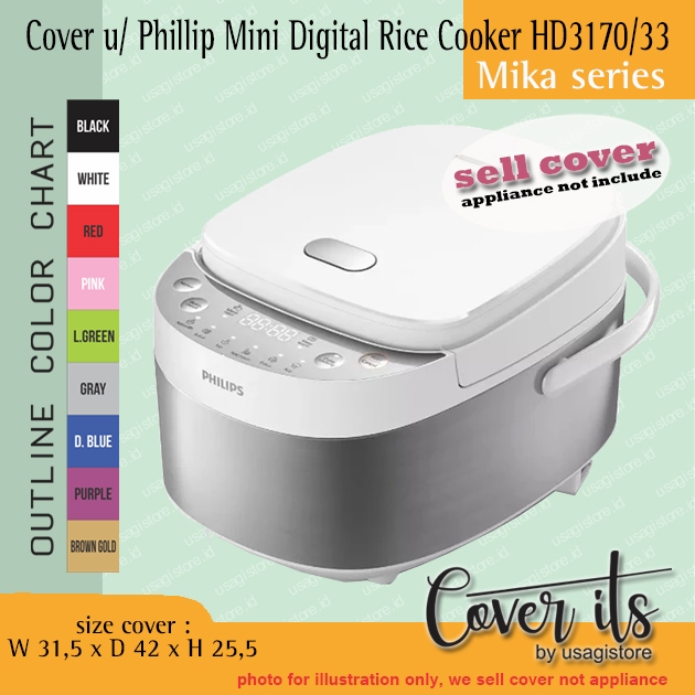 ฝาครอบสําหรับ PHILIP MINI DIGITAL COOKER HD3170/33