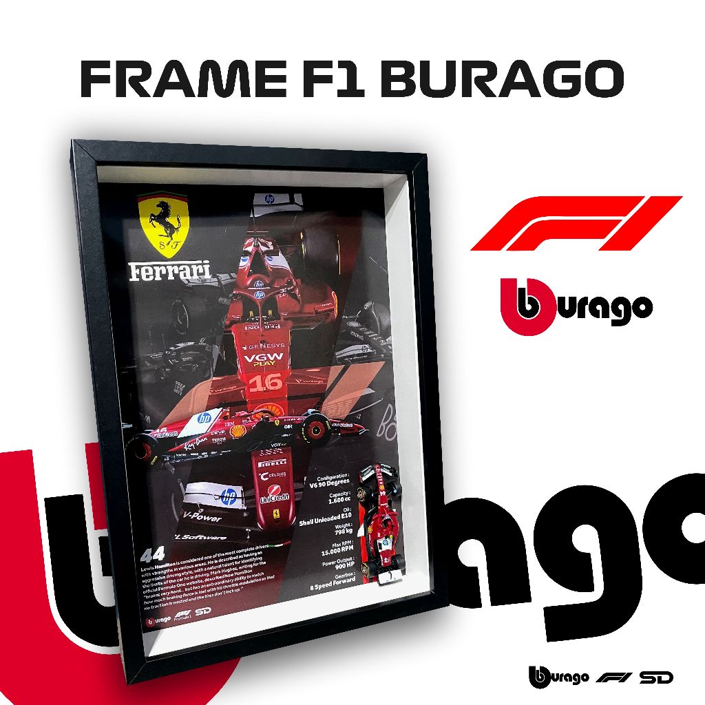 กรอบ F1 BURAGO******