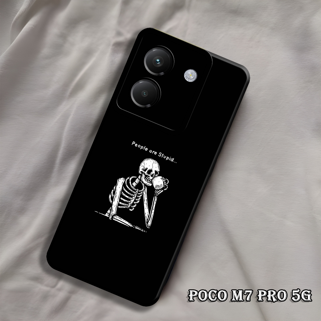 HP Poco M7 Pro 4g Phone Case - Poco M7 Pro 4g Phone Case - Elzora.id - Dark Aesthetic Fashion Case -