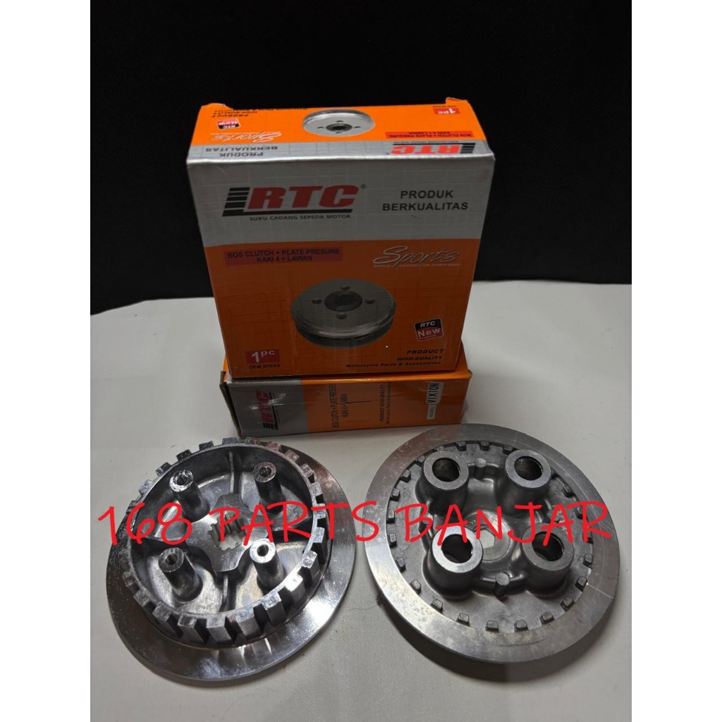 RTC Boss Clutch Four Legs 4 Clutch Lining Housing Yamaha Vixion 3C1
