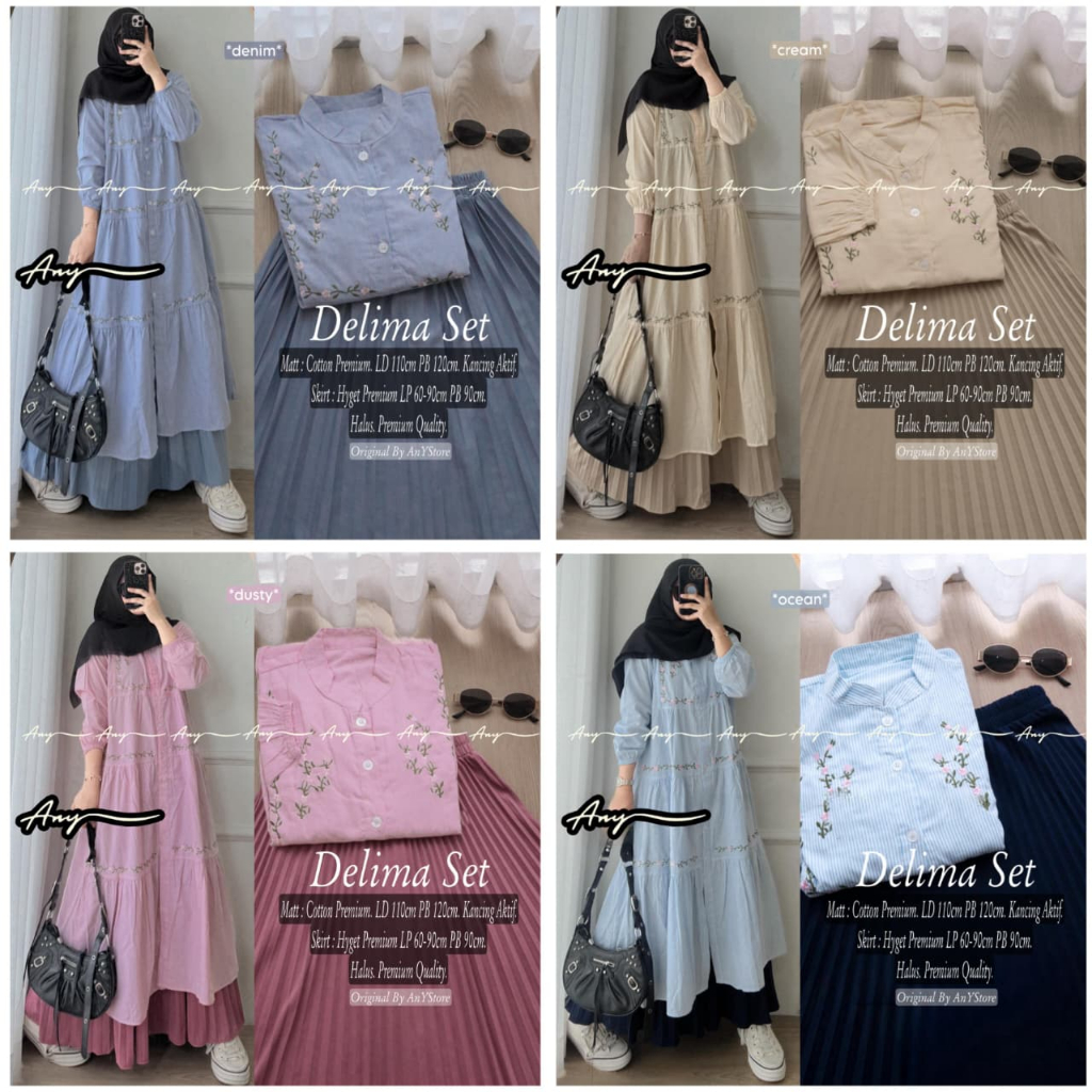 HQ เสื้อผ้าผู้หญิง DELIMA SET จาก AnY FASHION STORE
