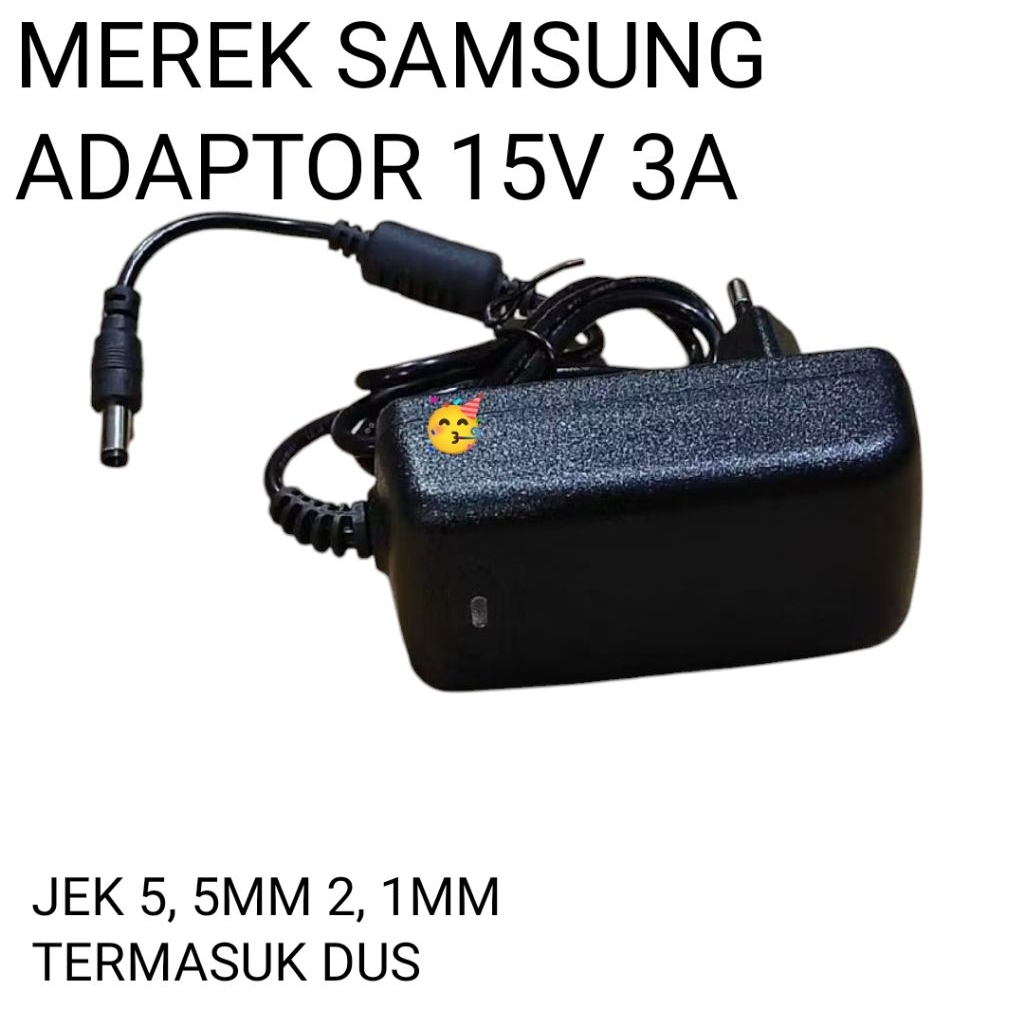 15v 3a universal original charger adapter 15 โวลต์ 3 ampere DC transformer แจ็ค 2.1 มม.2.5 มม.x 5.5 