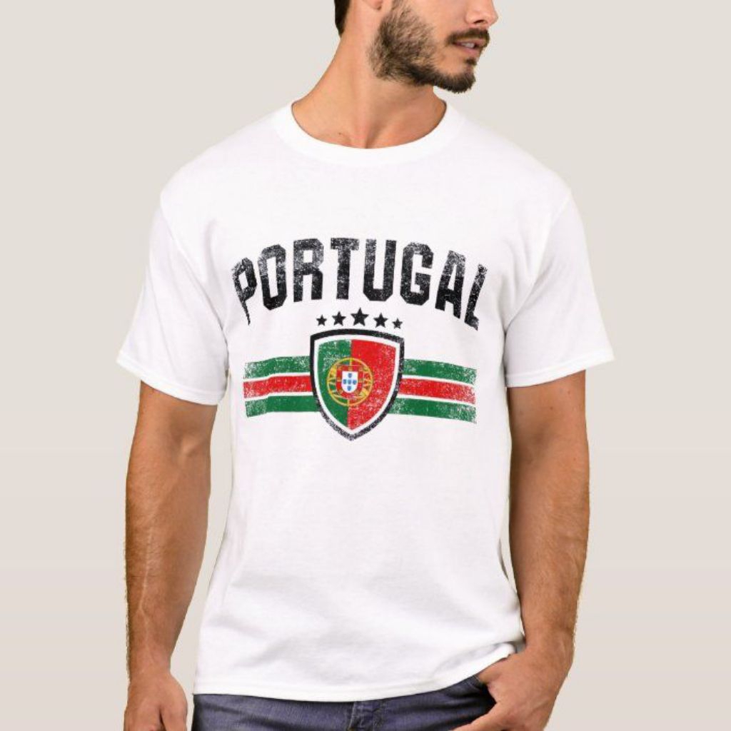 PORTUGAL COUNTRY SOUVENIRS เสื้อยืด MANY รุ่น PORTUGAL STATE SOUVERNIR ผ้า BACTH2