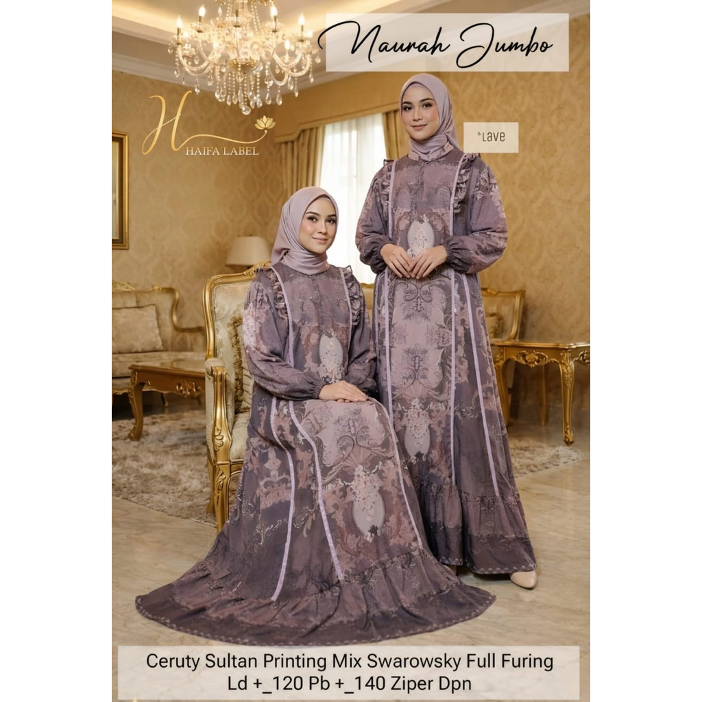 NO CANCEL• Nurah Jumbo Dress