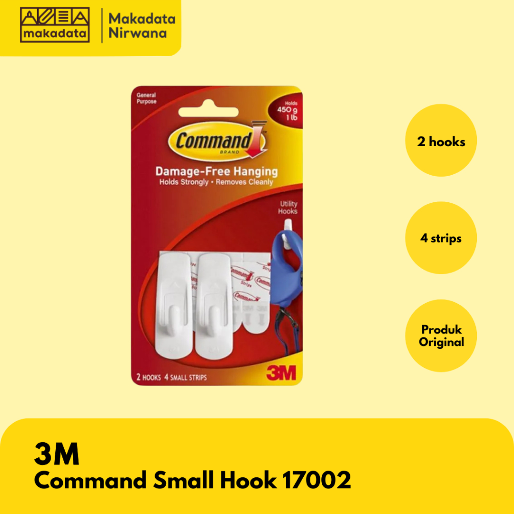GANTUNGAN 3M HOOK/HANGER COMMAND SMALL 17002 (1 ชิ้น)