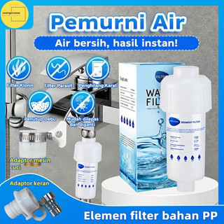 Detailed filtration up to 5 microns, water filter, replaceable filter, saringan Air Mandi, shower filter, faucet filter